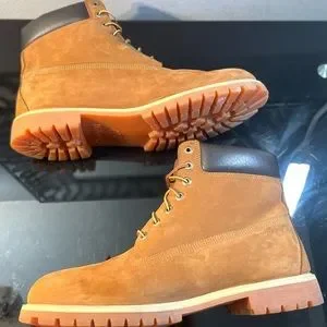 Timberland 6” Premium Waterproof Primloft 400 Men’s Brown Nubuck Boots Size 15W Men main image 4